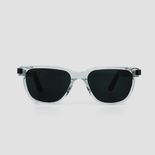 SPECTA CLEAR ACETATE GRAY SUNGLASSES