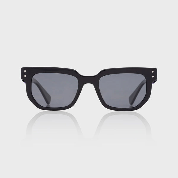 GLASTONBURY BLACK ACETATE SUNGLASSES