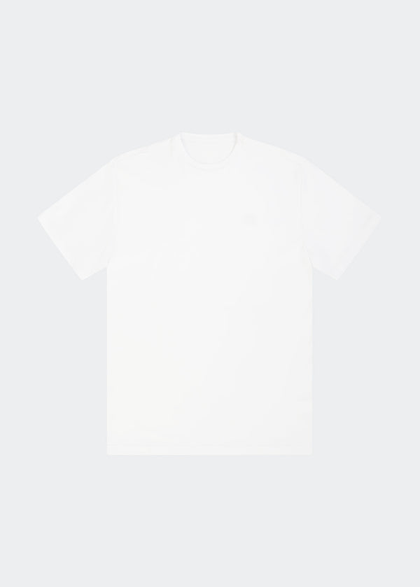 WHITE MONO LOGO TEE