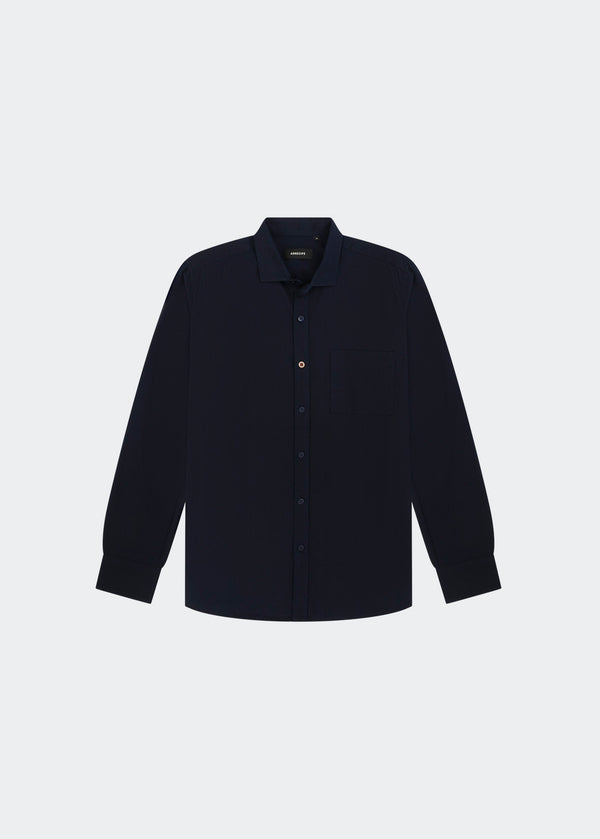 NAVY LONG SLEEVE INDACO SHIRT