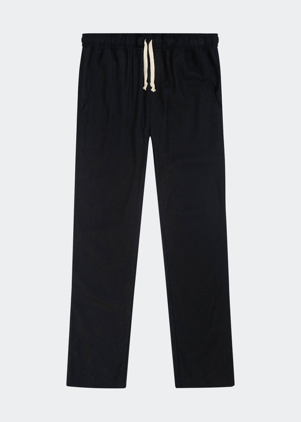 NAVY BLUE LINEN TROUSER