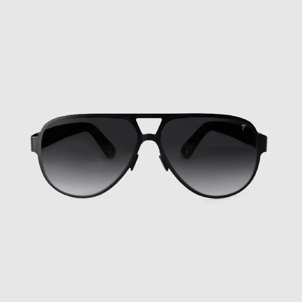 KAVELI STEEL WENGUE GRAY GRADIENT SUNGLASSES