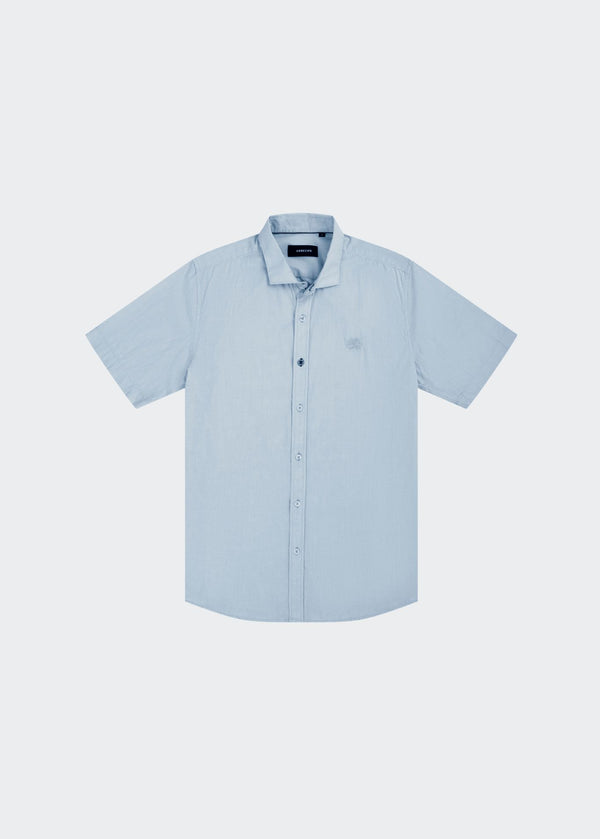 LIGHT BLUE SHORT SLEEVE OMAN SHIRT