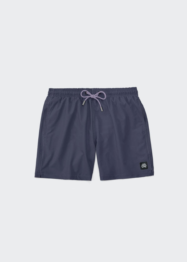 DARKEST PURPLE SWIM SHORT