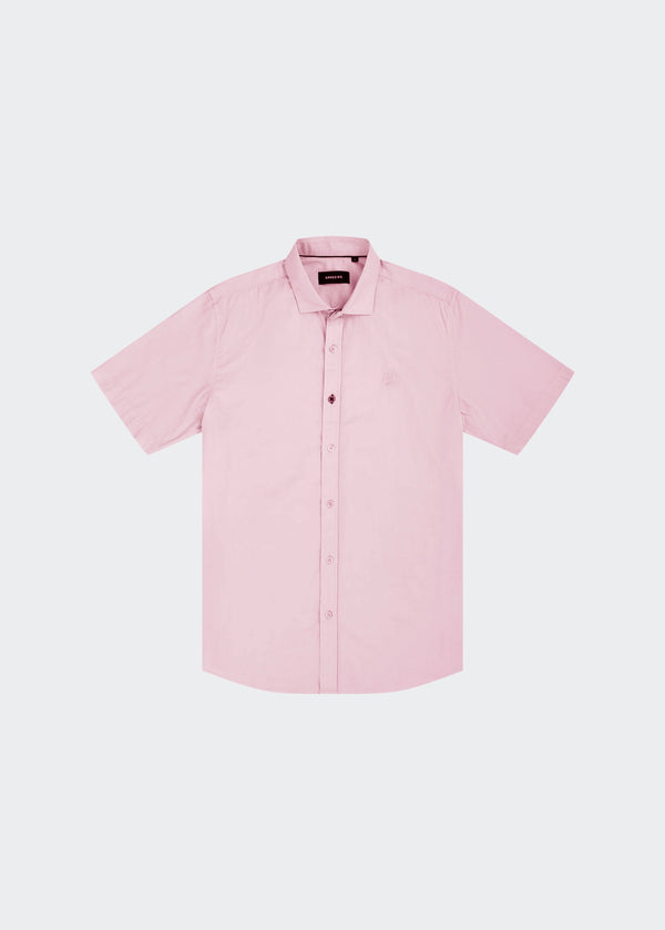 PINK SHORT SLEEVE OMAN SHIRT