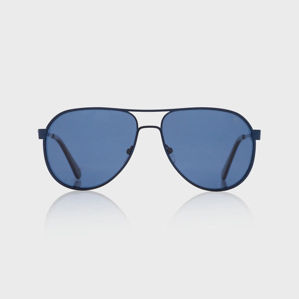 NOMAD STEEL NAVY SUNGLASSES